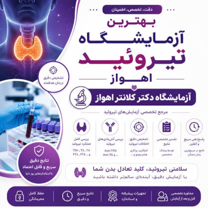 ازمایشگاه تیرویید اهواز